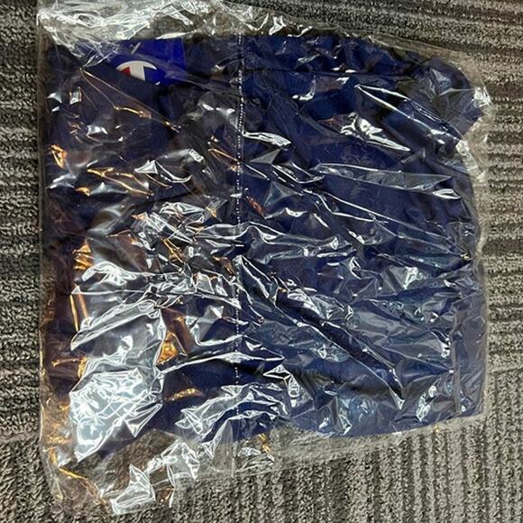 Champion Men's Double Dry Tee. Mazer blue. Size XL - Picture 4 of 4